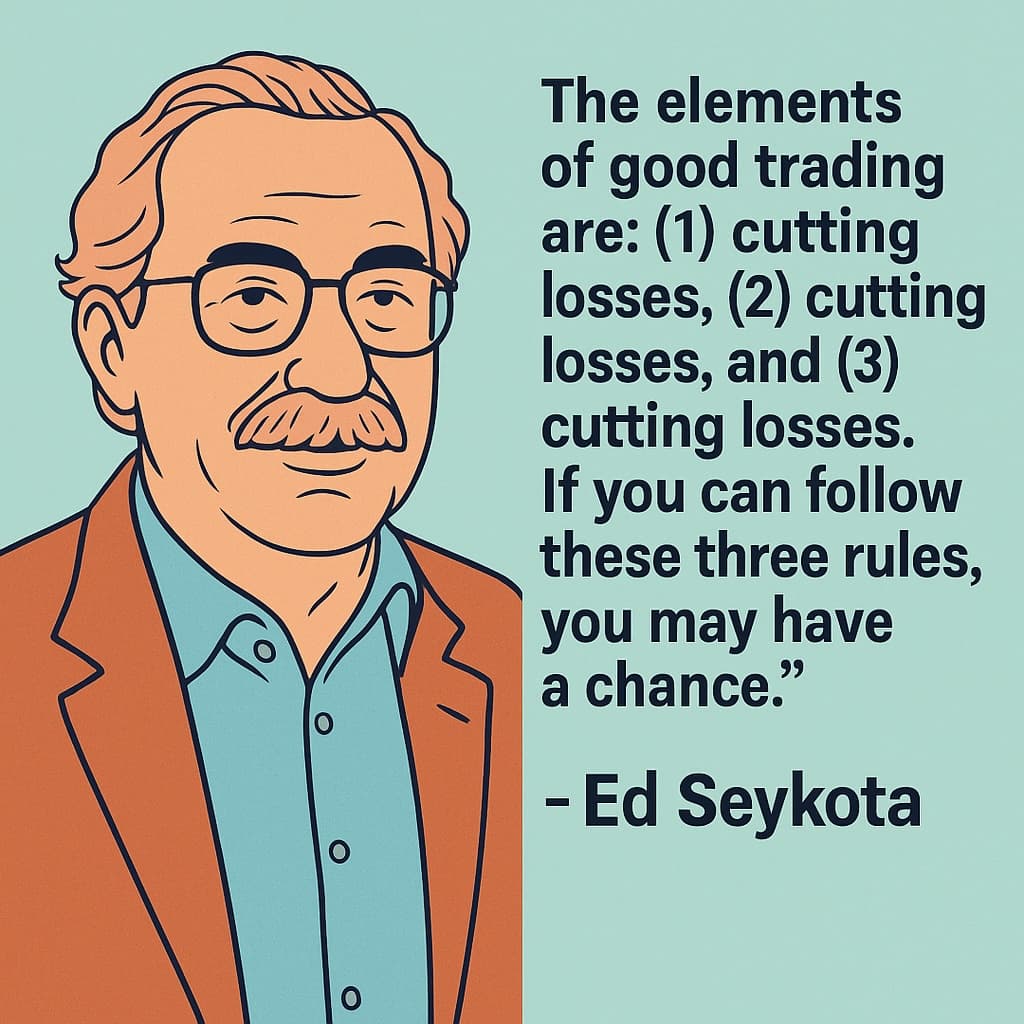 Ed Seykota Quote — Trading Risk Management