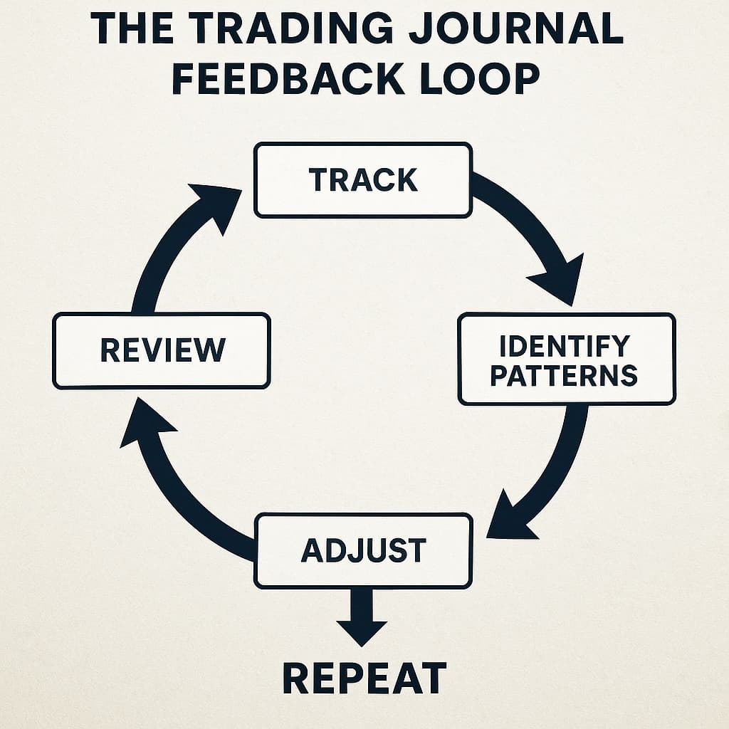 Infographic — Trading Journal Feedback Loop
